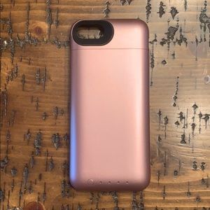 iPhone 7/7s pink Mophie charging case